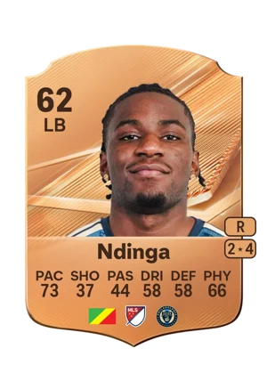 Ndinga - 62 - Rare EA FC 27 card