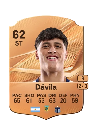 Dávila - 62 - Rare EA FC 27 card