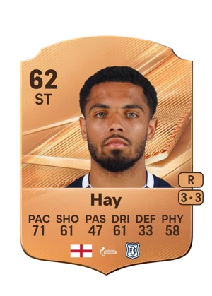 Hay - 62 - Rare EA FC 27 card
