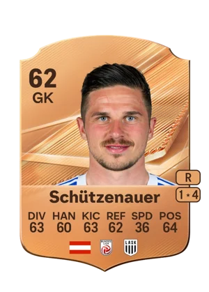 Schützenauer - 62 - Rare EA FC 27 card