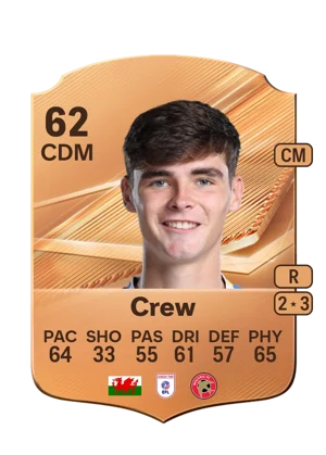 Crew - 62 - Rare EA FC 27 card
