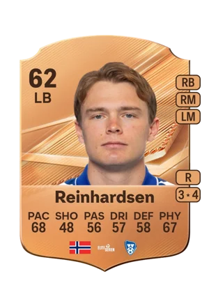 Reinhardsen - 62 - Rare EA FC 27 card