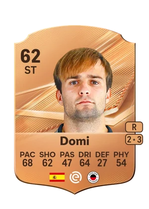 Domi - 62 - Rare EA FC 27 card