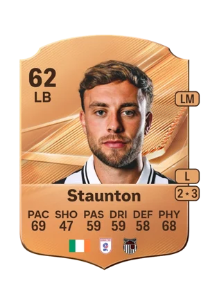 Staunton - 62 - Rare EA FC 27 card
