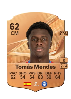 Tomás Mendes - 62 - Rare EA FC 27 card