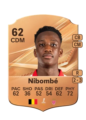 Nibombé - 62 - Rare EA FC 27 card