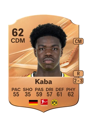 Kaba - 62 - Rare EA FC 27 card