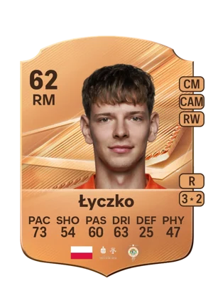 Łyczko - 62 - Rare EA FC 27 card