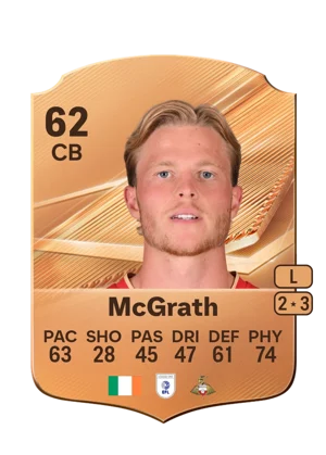 McGrath - 62 - Rare EA FC 27 card