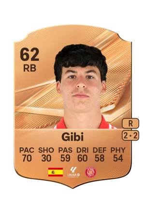 Gibi - 62 - Rare EA FC 27 card