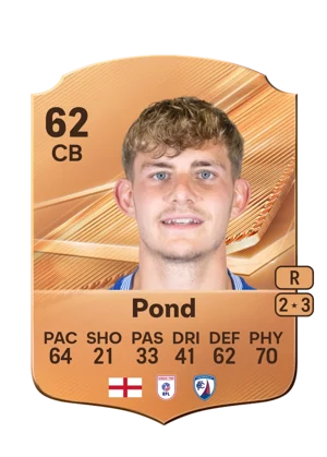 Pond - 62 - Rare EA FC 27 card