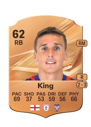 King - 62 - Rare EA FC 27 card