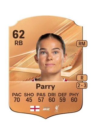 Parry - 62 - Rare EA FC 27 card