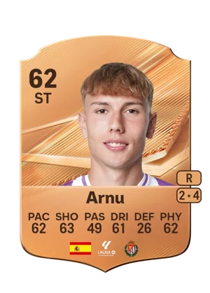 Arnu - 62 - Rare EA FC 27 card