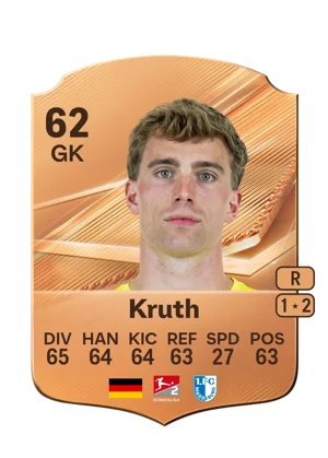 Kruth - 62 - Rare EA FC 27 card