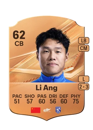 Li Ang - 62 - Rare EA FC 27 card