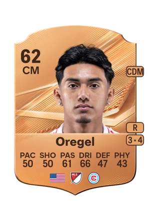 Oregel - 62 - Rare EA FC 27 card