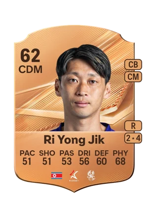 Ri Yong Jik - 62 - Rare EA FC 27 card