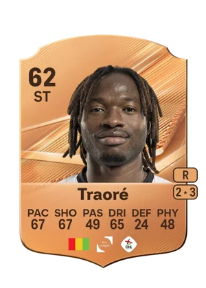 Traoré - 62 - Rare EA FC 27 card