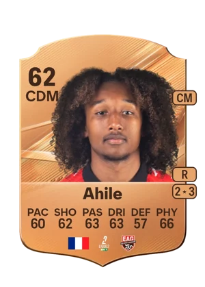 Ahile - 62 - Rare EA FC 27 card