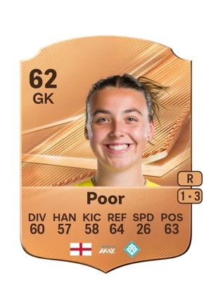 Poor - 62 - Rare EA FC 27 card