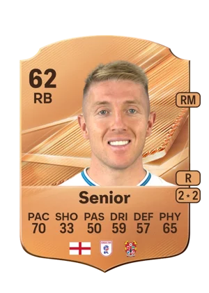 Senior - 62 - Rare EA FC 27 card