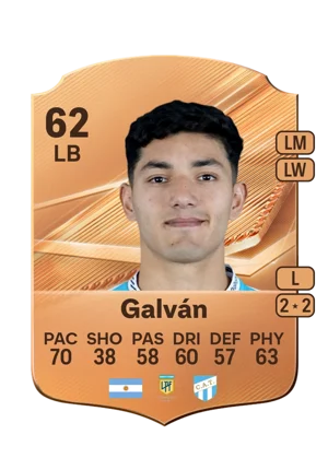 Galván - 62 - Rare EA FC 27 card