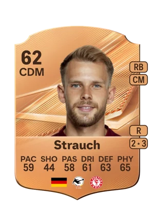 Strauch - 62 - Rare EA FC 27 card