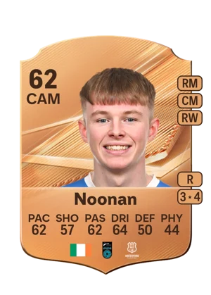 Noonan - 62 - Rare EA FC 27 card