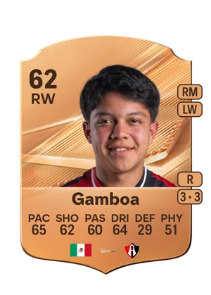 Gamboa - 62 - Rare EA FC 27 card