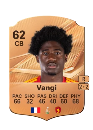 Vangi - 62 - Rare EA FC 27 card
