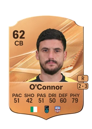 O'Connor - 62 - Rare EA FC 27 card