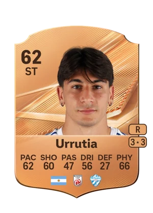 Urrutia - 62 - Rare EA FC 27 card