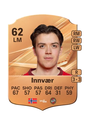 Innvær - 62 - Rare EA FC 27 card