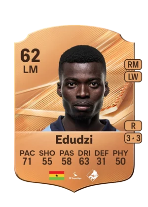Edudzi - 62 - Rare EA FC 27 card