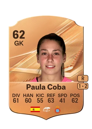 Paula Coba - 62 - Rare EA FC 27 card