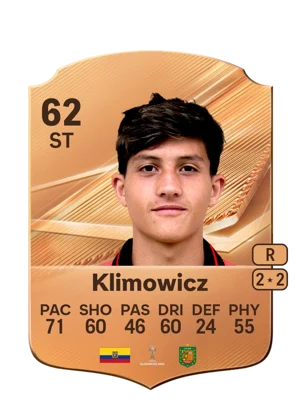 Klimowicz - 62 - Rare EA FC 27 card