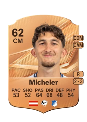Micheler - 62 - Rare EA FC 27 card