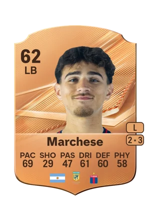Marchese - 62 - Rare EA FC 27 card