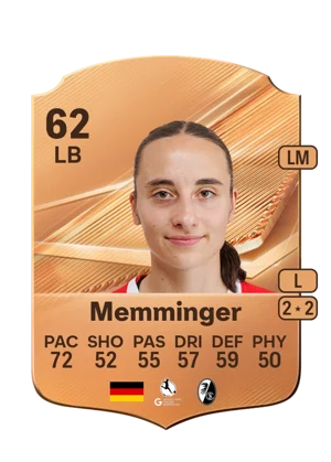 Memminger - 62 - Rare EA FC 27 card