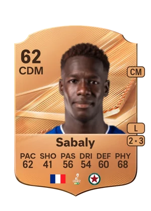 Sabaly - 62 - Rare EA FC 27 card
