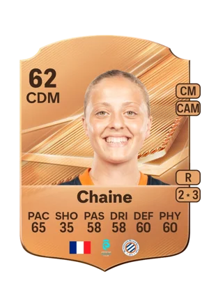 Chaine - 62 - Rare EA FC 27 card