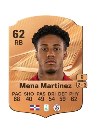 Mena Martínez - 62 - Rare EA FC 27 card