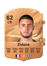Zidane - 62 - Rare