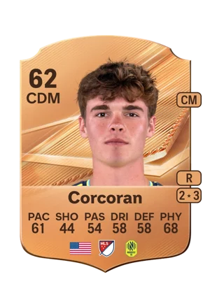 Corcoran - 62 - Rare EA FC 27 card