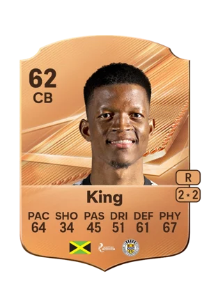 King - 62 - Rare EA FC 27 card