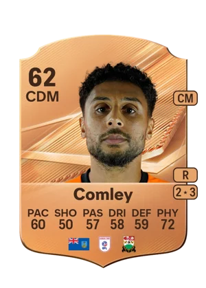 Comley - 62 - Rare EA FC 27 card