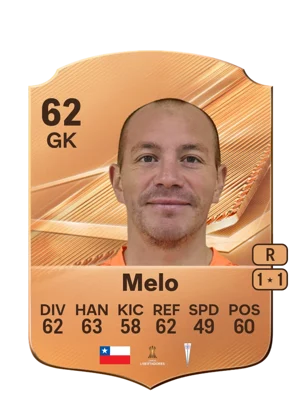 Melo - 62 - Rare EA FC 27 card
