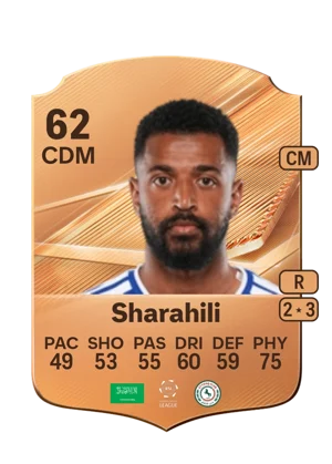 Sharahili - 62 - Rare EA FC 27 card