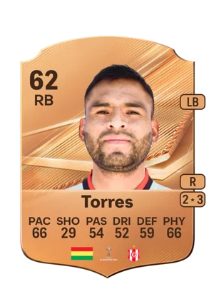 Torres - 62 - Rare EA FC 27 card